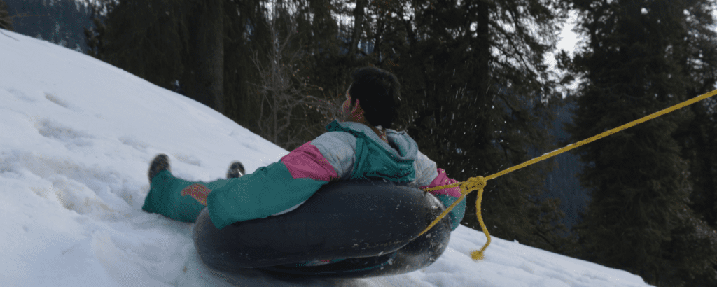 Tub Sliding Snow Sports Narkanda