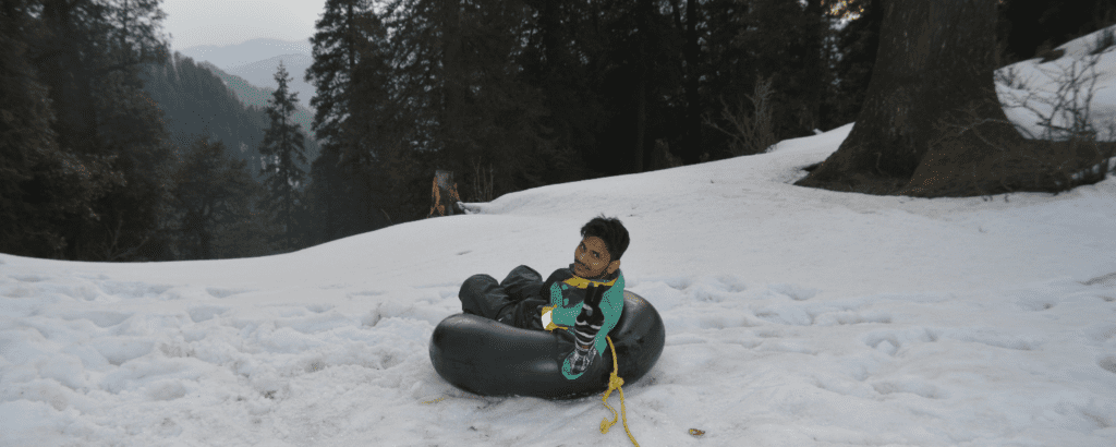 Tub Sliding Snow Sports Narkanda