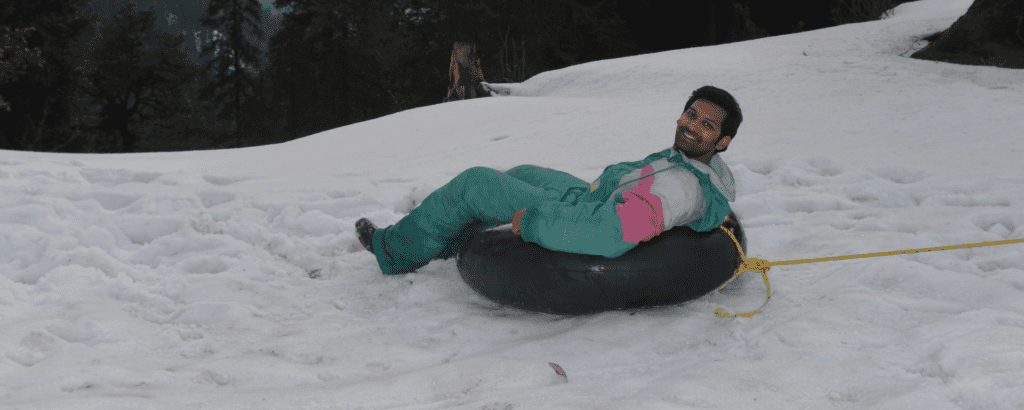 Tub Sliding Snow Sports Narkanda